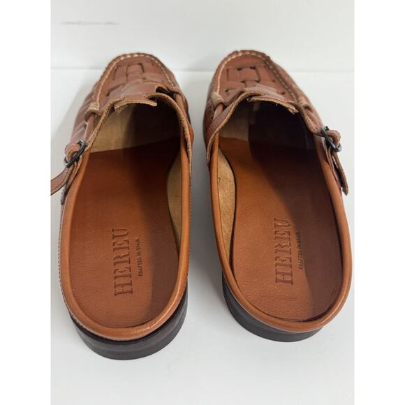 Hereu Woven Leather Fisherman Sandals – Brown – EU 45 main image 11